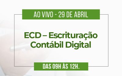 ECD – Escrituração Contábil Digital