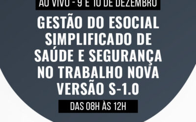 Gestão do eSocial Simplificado de Saúde e Segurança no Trabalho