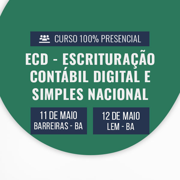 Ecd Escrituração Contábil Digital E Simples Nacional Correia Cursos 6851