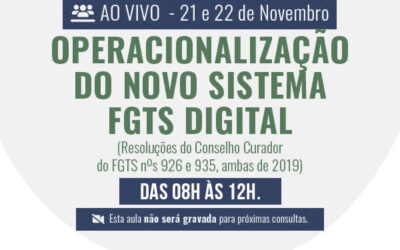 Operacionalização do novo sistema FGTS Digital