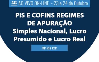 PIS E COFINS REGIMES DE APURAÇÃO Simples Nacional, Lucro Presumido e Lucro Real