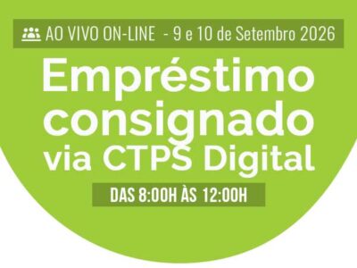 Empréstimo consignado via CTPS Digital